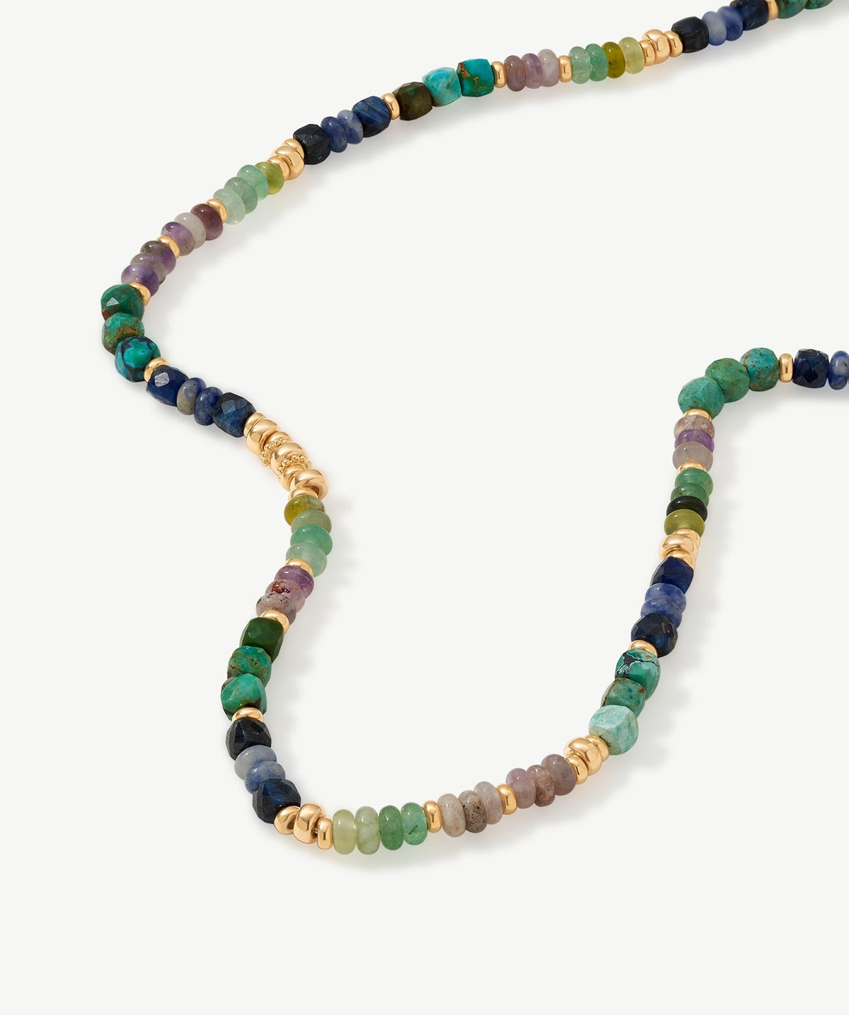 Artist Gemstone Chroma Beaded Necklace