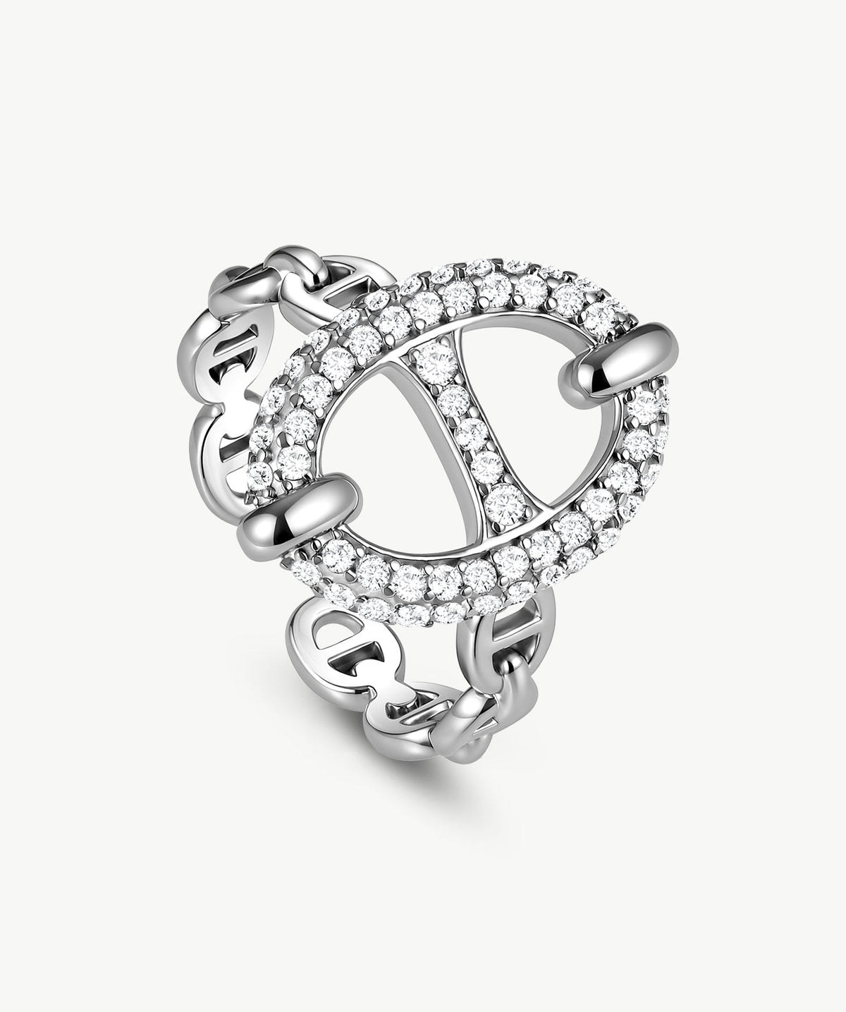 Vero Pave Mariner Ring