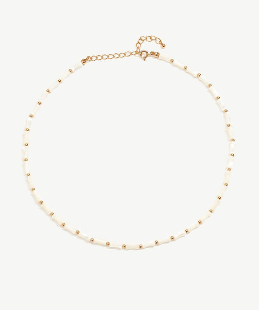 Ocean Gemstone Beaded Necklace