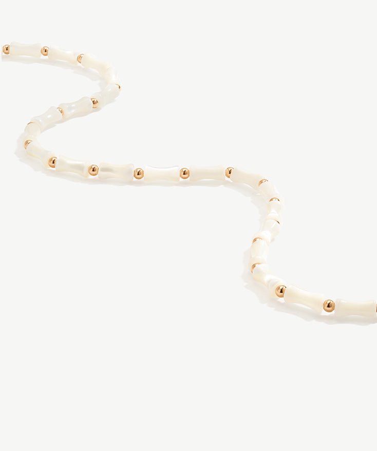 Ocean Gemstone Beaded Necklace