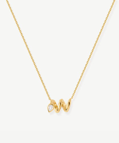 Siva Snake Pendant Necklace