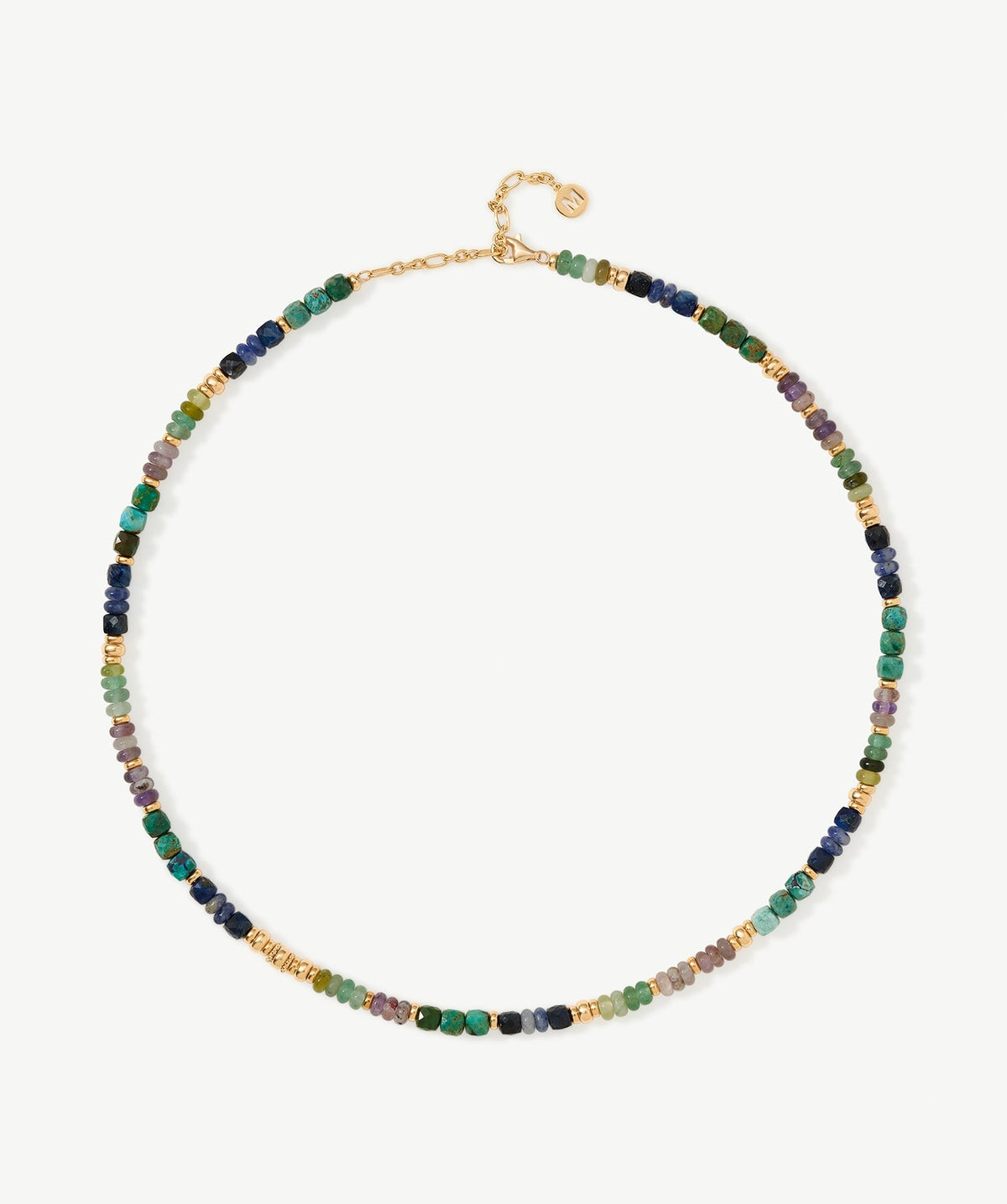 Artist Gemstone Chroma Beaded Necklace
