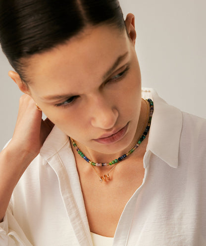 Artist Gemstone Chroma Beaded Necklace