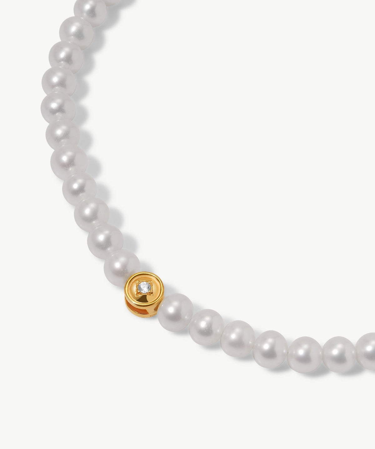 Aura Pearl Copper Coin Necklace