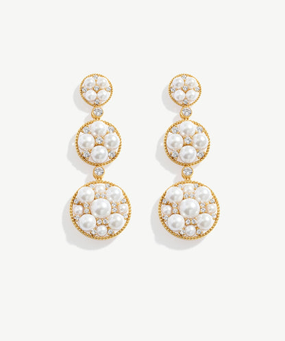 Bouquet Pearl Cocktail Earrings