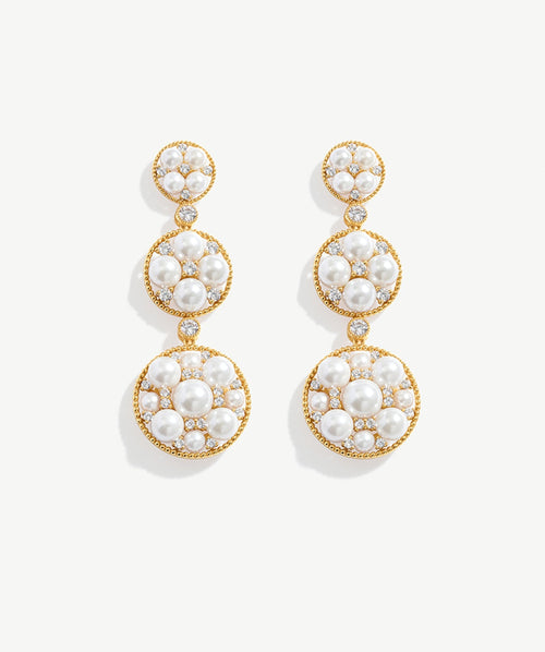 Bouquet Pearl Cocktail Earrings