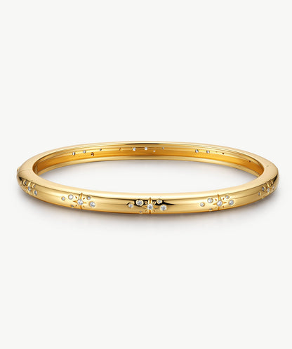 Cetus Eight-Pointed Star Bangle