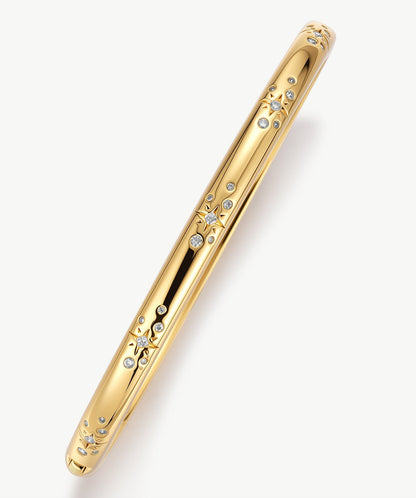 Cetus Eight-Pointed Star Bangle