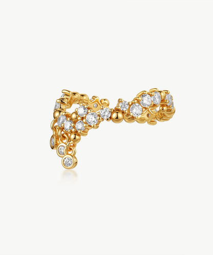 Cetus Wave Pinky Ring
