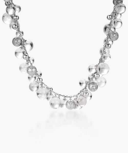Cetus White Quartz Necklace