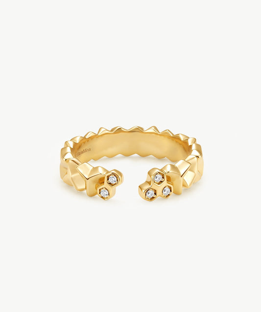 Lynka Chain-Link Open Ring
