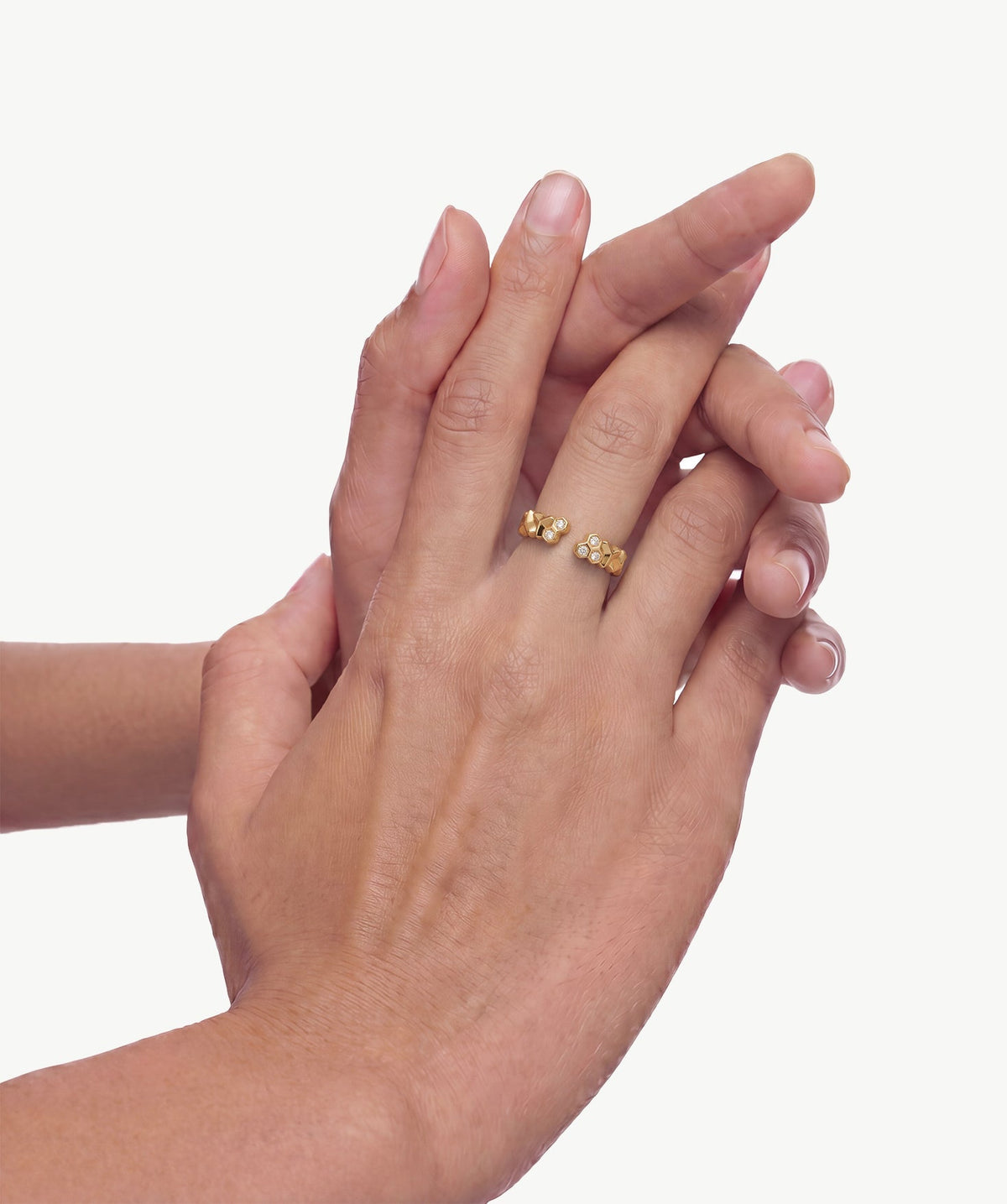 Lynka Chain-Link Open Ring