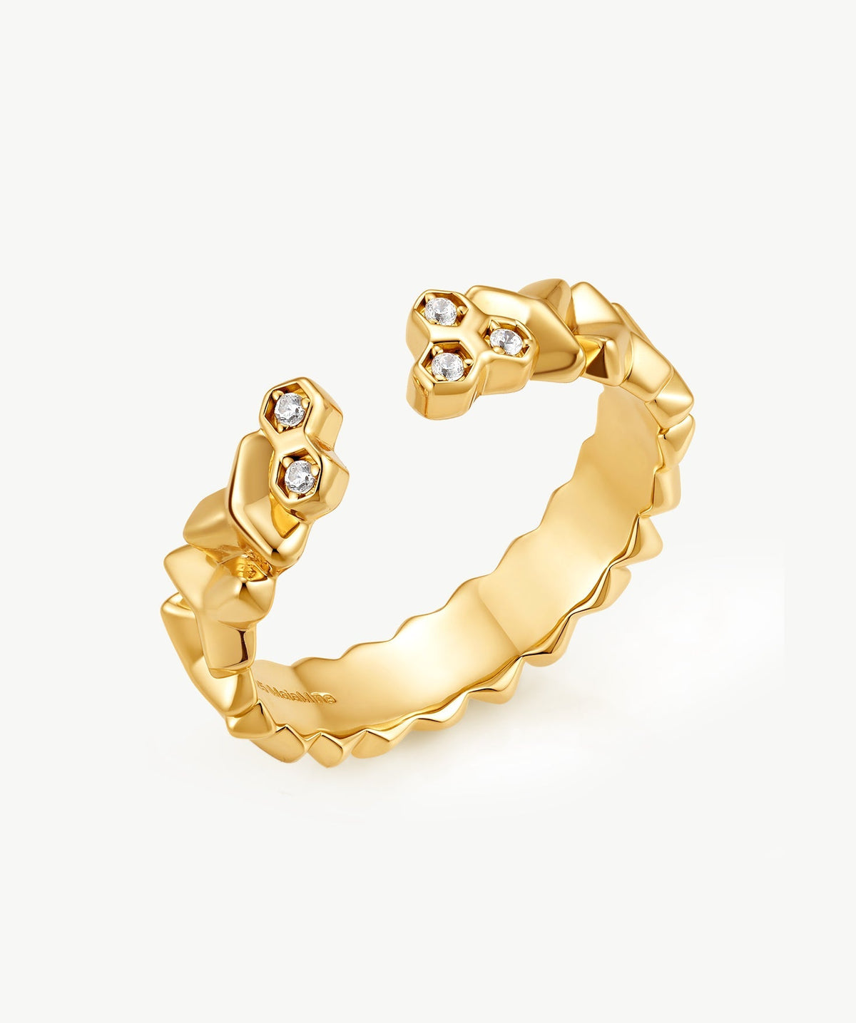 Lynka Chain-Link Open Ring
