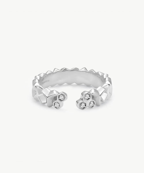 Lynka Chain-Link Open Ring