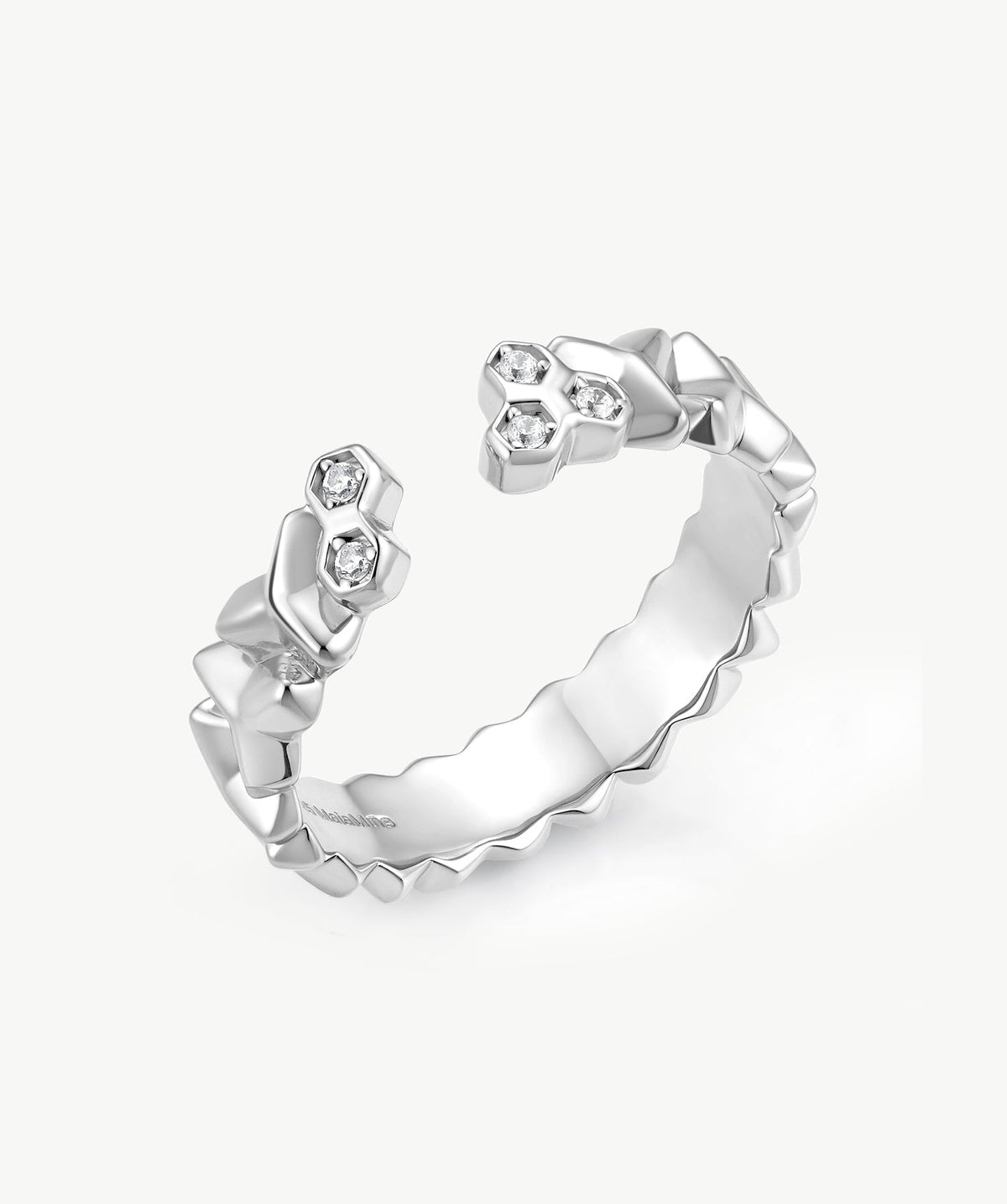 Lynka Chain-Link Open Ring