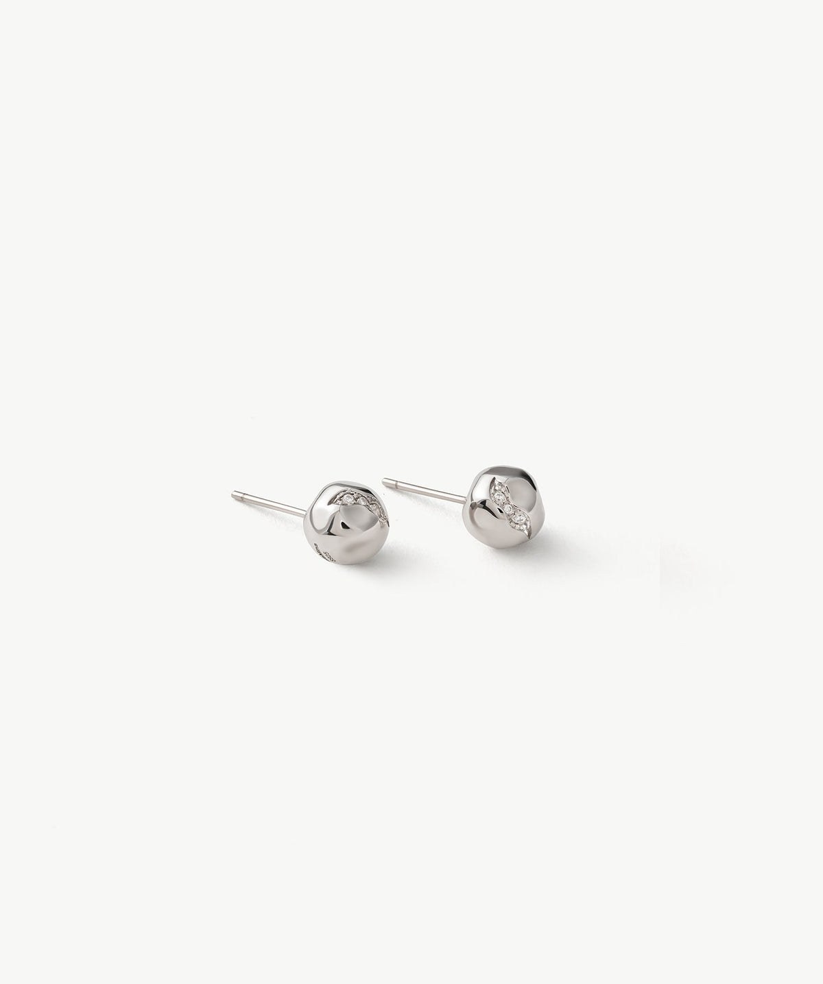 Molten Eroded Mini Stud Earrings