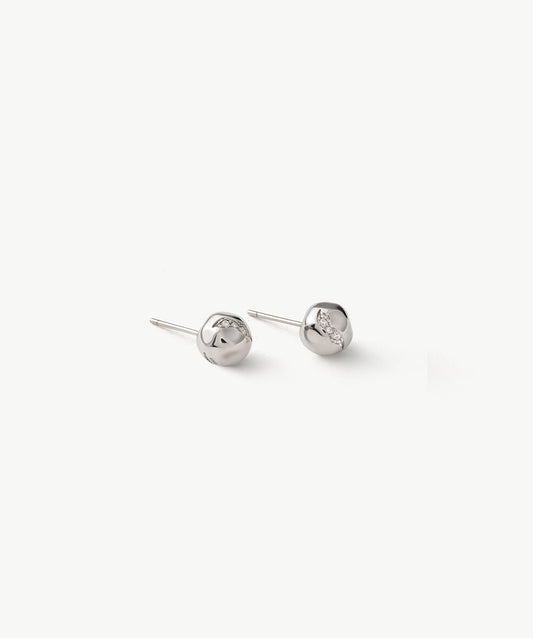 Molten Eroded Mini Stud Earrings
