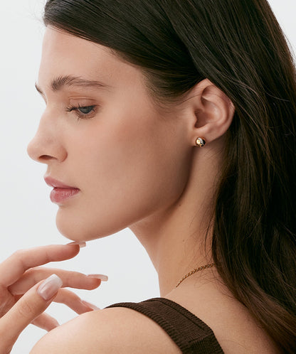 Molten Eroded Mini Stud Earrings