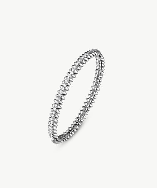 Rock Spike Lock Bangle
