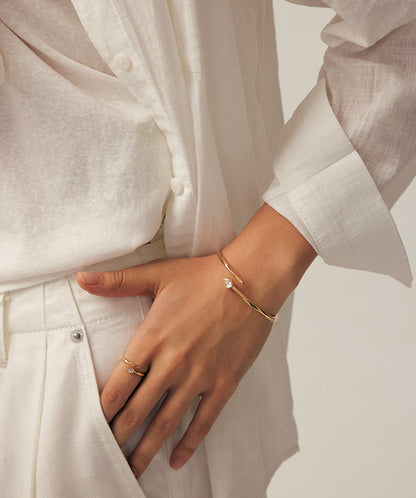 Siva Snake Cuff Bracelet