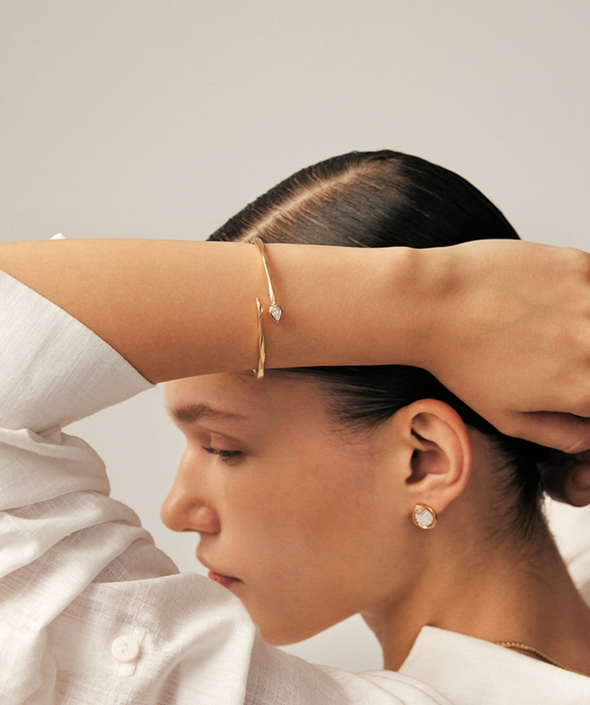 Siva Snake Cuff Bracelet
