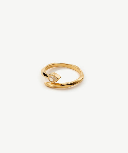 Siva Snake Open Ring