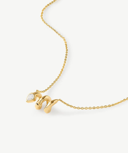 Siva Snake Pendant Necklace