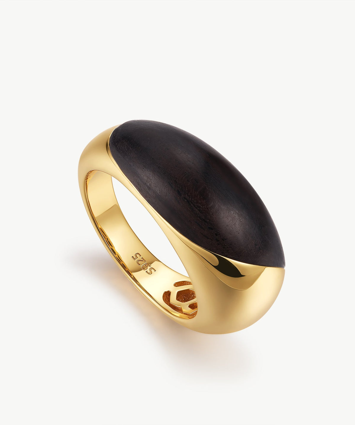 Terra Ebony Dome Ring