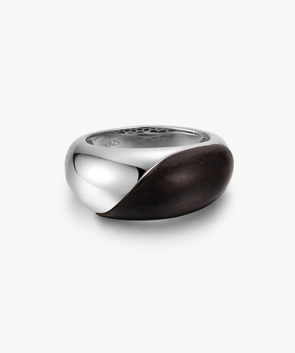 Terra Ebony Dome Ring