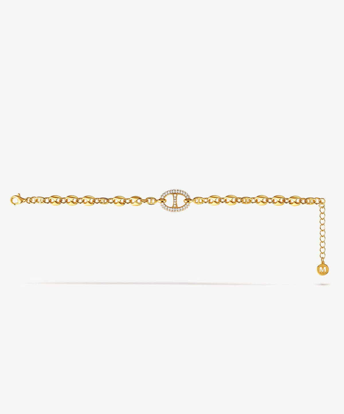 Vero Pave Mariner Chain Bracelet