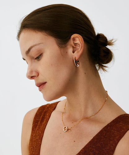 Vero Mariner Hoop Earrings