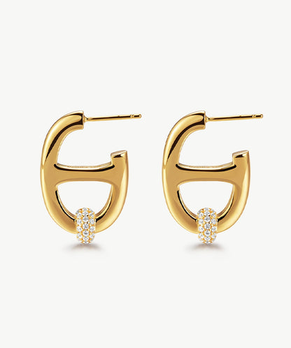 Vero Mariner Hoop Earrings