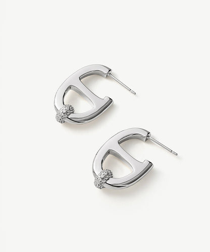 Vero Mariner Hoop Earrings