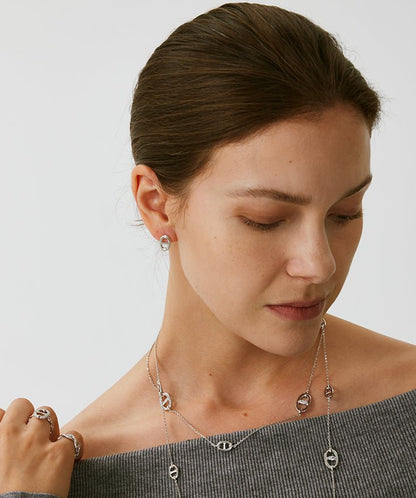 Vero Mariner Stud Earrings