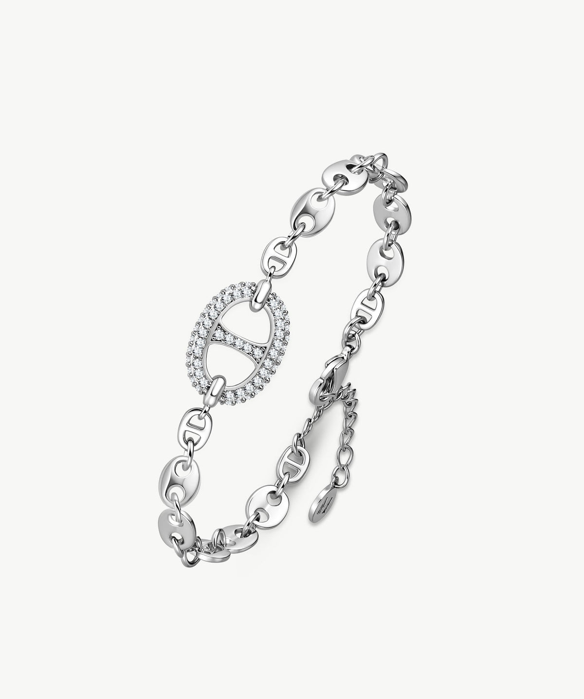 Vero Pave Mariner Chain Bracelet