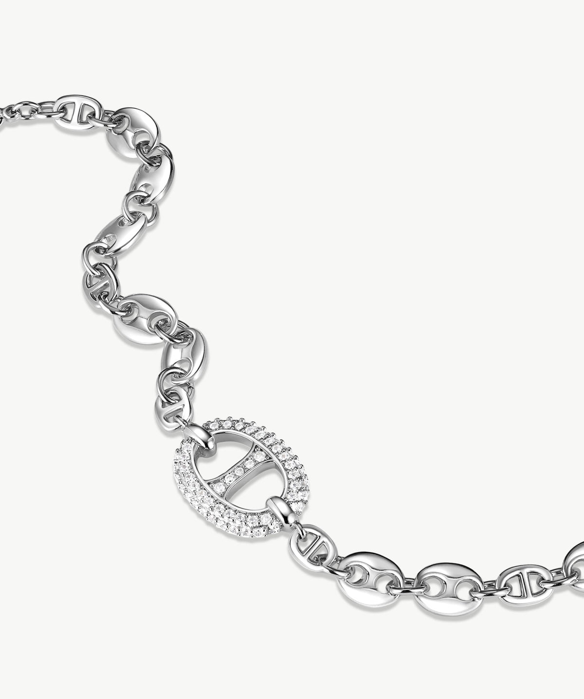 Vero Pave Mariner Chain Bracelet