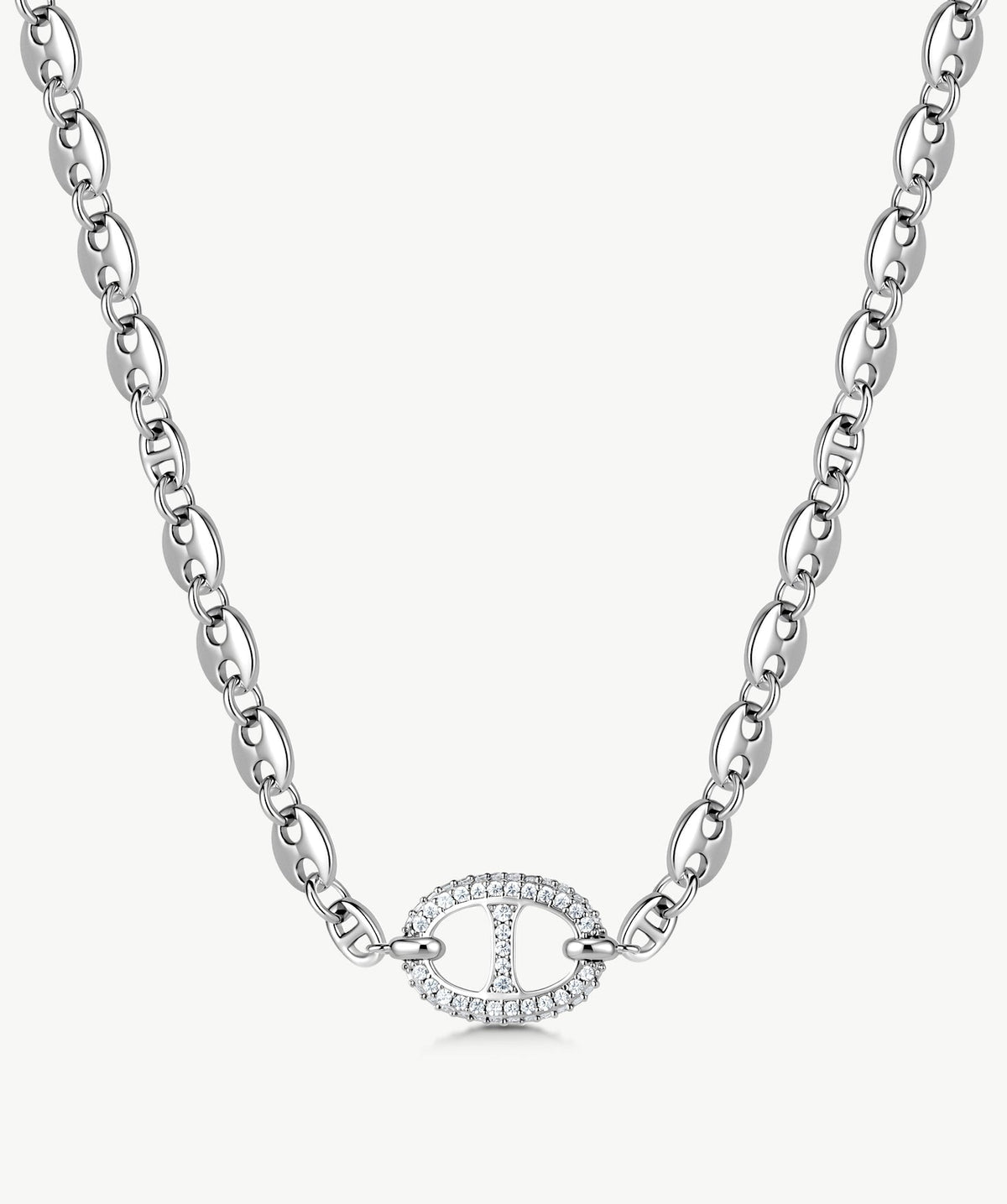 Vero Pave Mariner Chain Necklace
