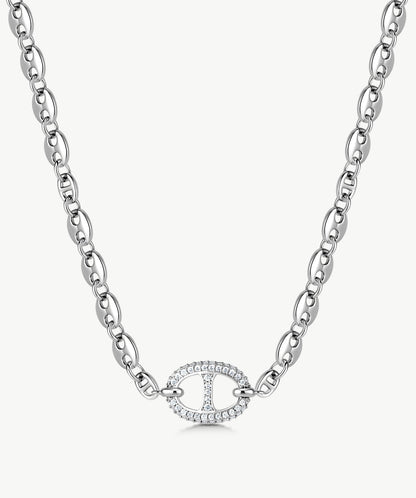 Vero Pave Mariner Chain Necklace