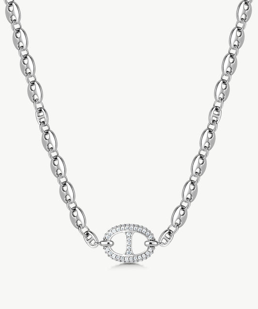 Vero Pave Mariner Chain Necklace