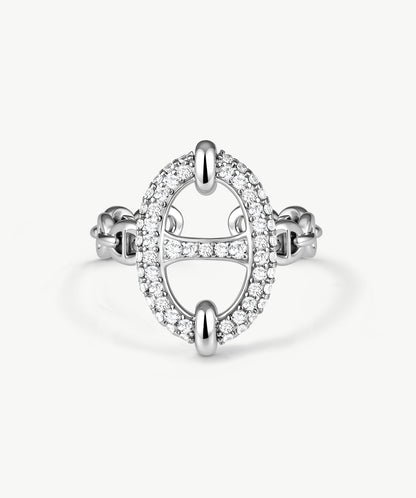Vero Pave Mariner Ring
