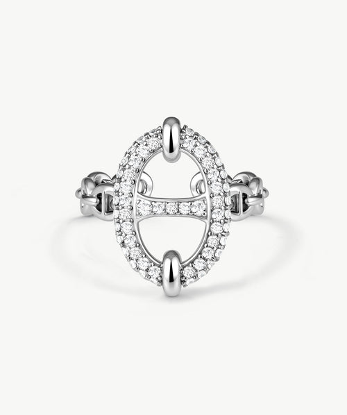 Vero Pave Mariner Ring