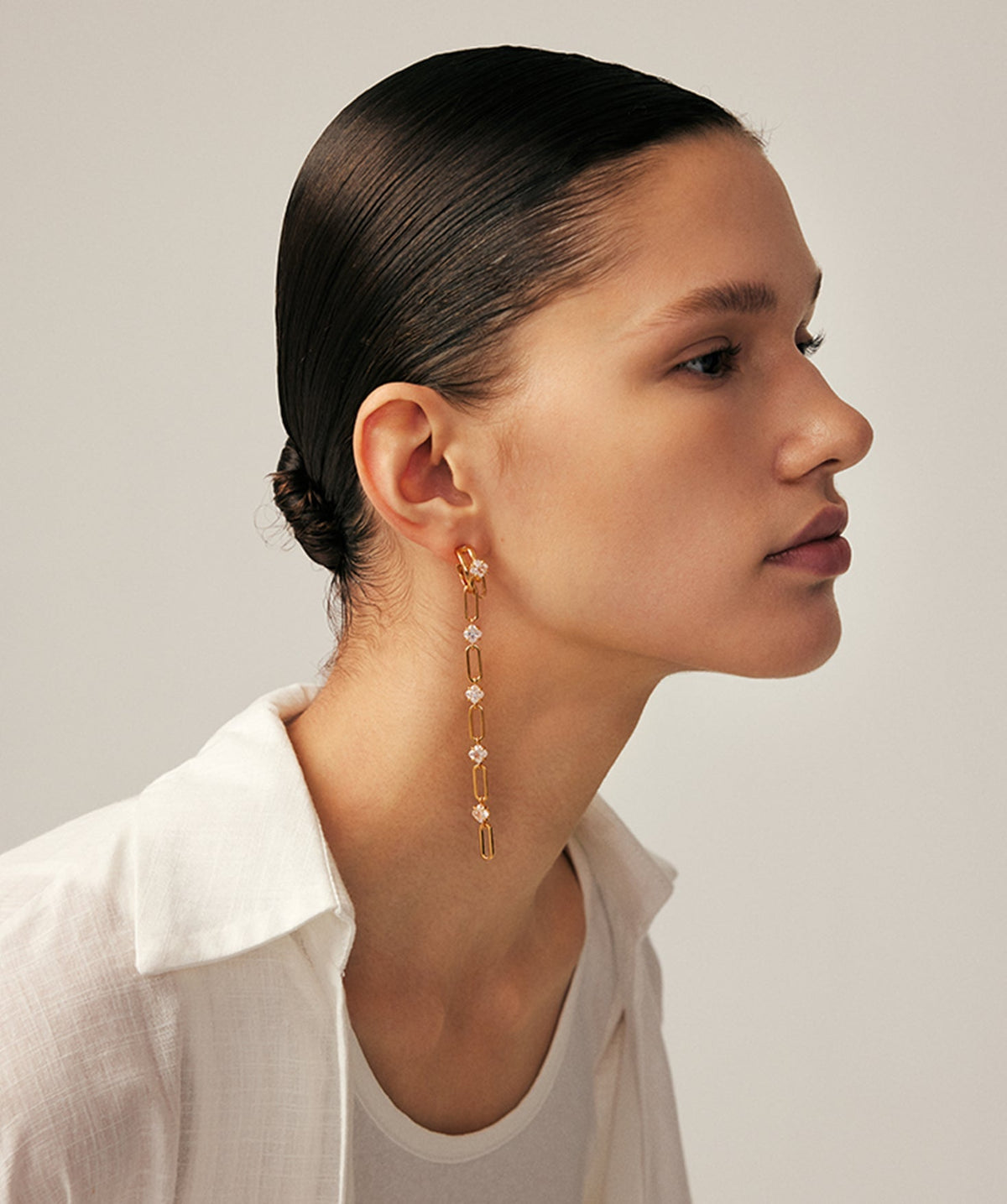 Wilda Gemstone Solis Mismatched Cocktail Earrings